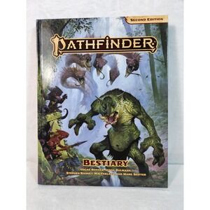 Pathfinder 2nd Edition Fantasy RPG: Bestiary Sourcebook (Hardcover) PZO2102